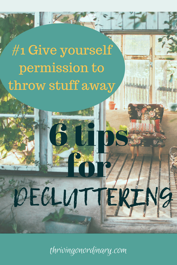 6 Tips For Decluttering-Steps You Can Take Right Now!